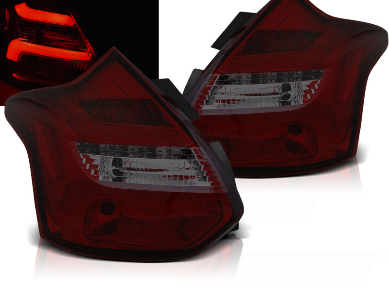 Led Lightbar R Ckleuchten F R Ford Focus Mk Bj Rot Smoke Bj