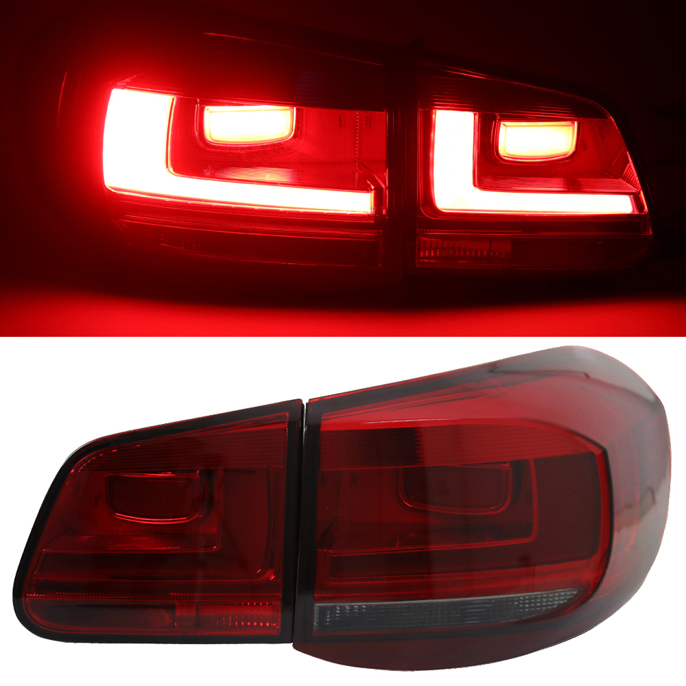 LED Rear Lights Facelift optics for VW Tiguan 5N manufactured 2007-2011 ...