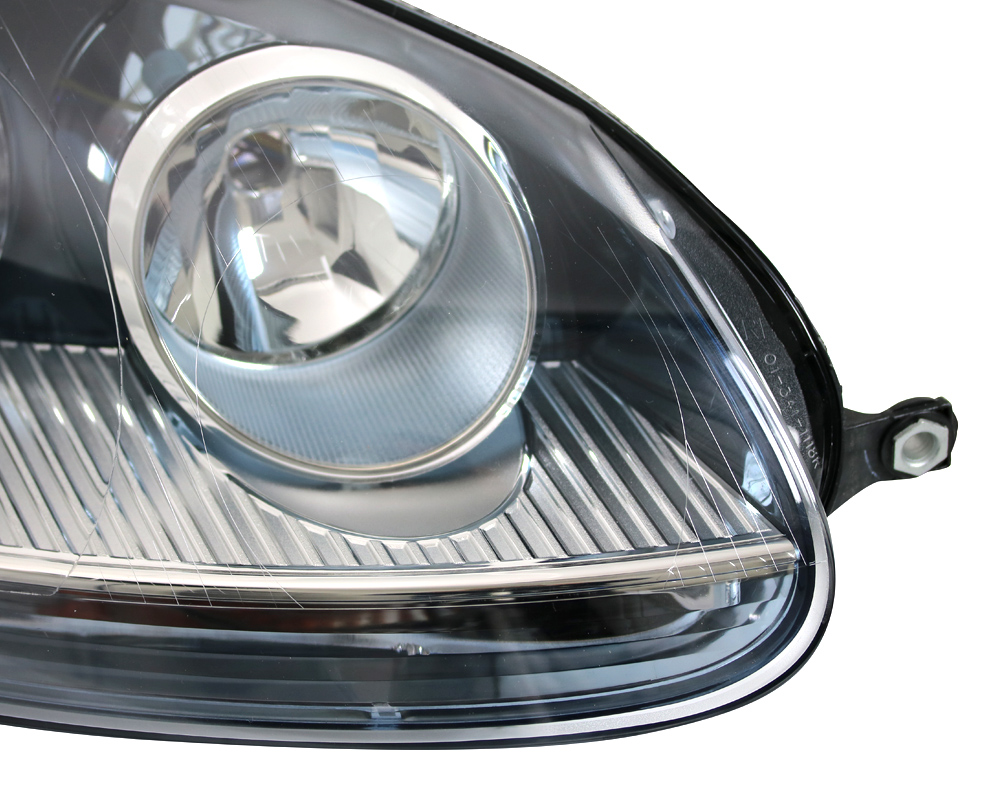 Scheinwerfer Klarglas für VW Golf 5 V Bj. 2003-2008 Schwarz Xenon Look
