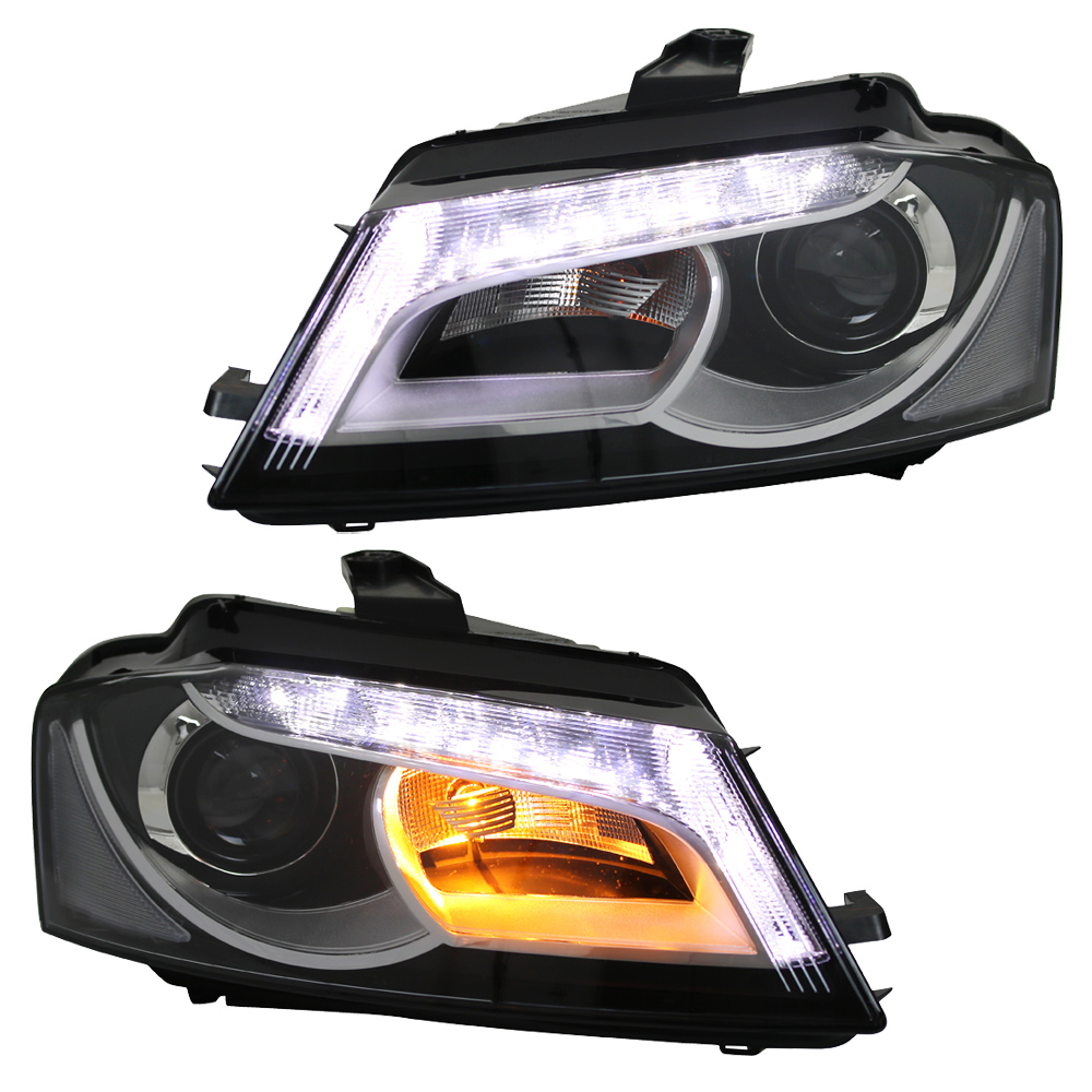 Scheinwerfer DRL LED Tagfahrlicht Audi A3 8P Facelift Bj